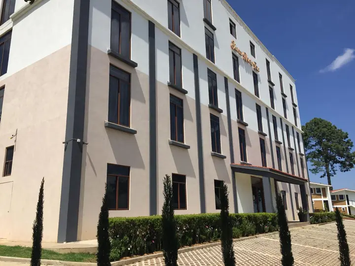 Fachada del Hotel Sierra Norte Inn en Zacatlán