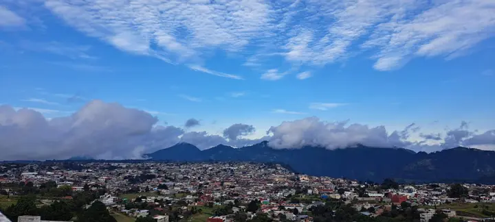 Vista panorámica de Zacatlán desde las habitaciones